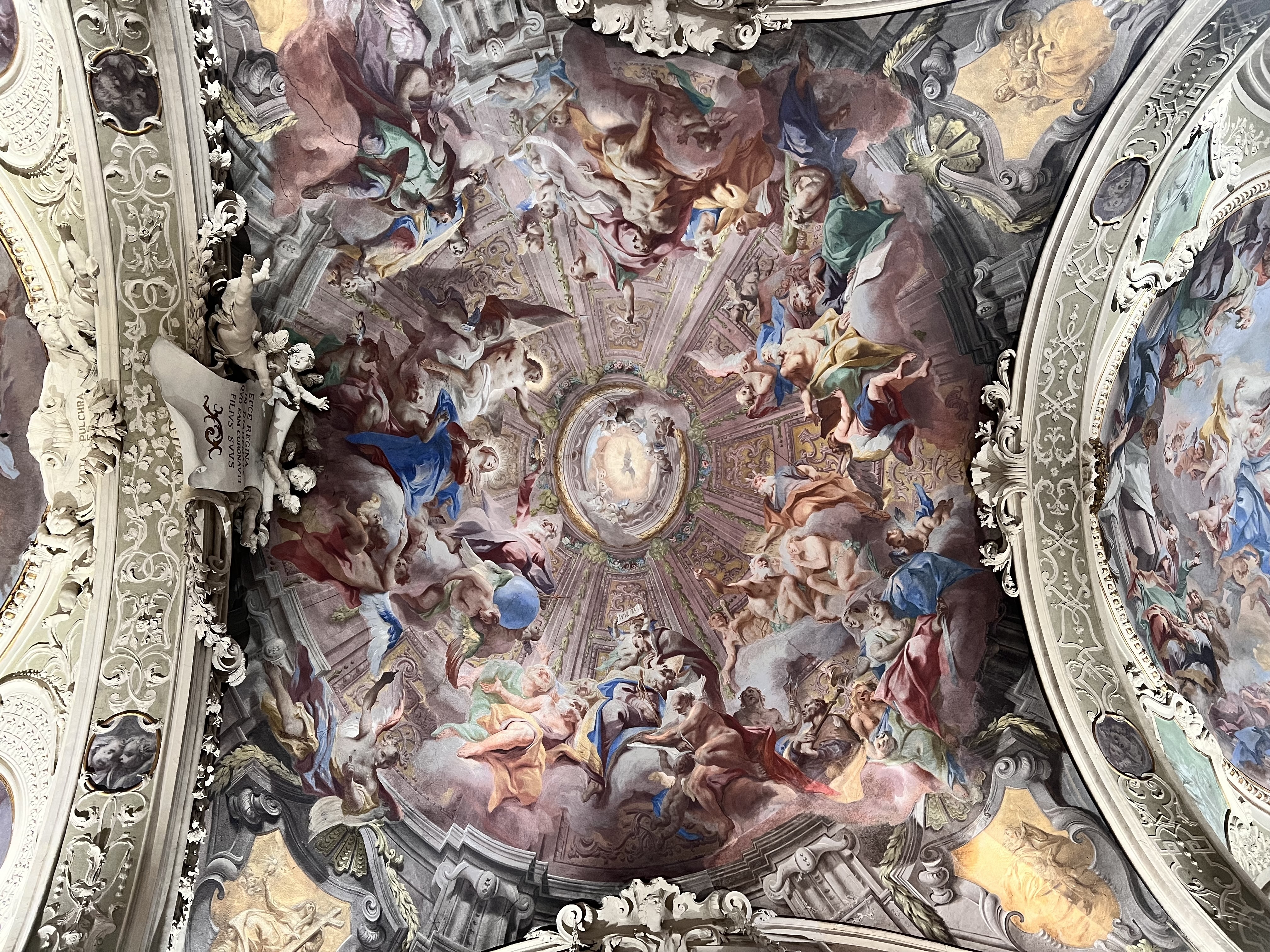 Carlo Innocenzo Carloni, Incoronazione della Madonna, chiesa di Santa Maria di Scaria