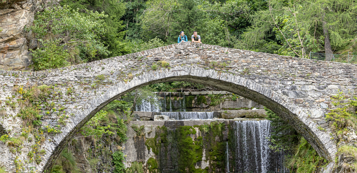 Campodolcino, Roman bridge
