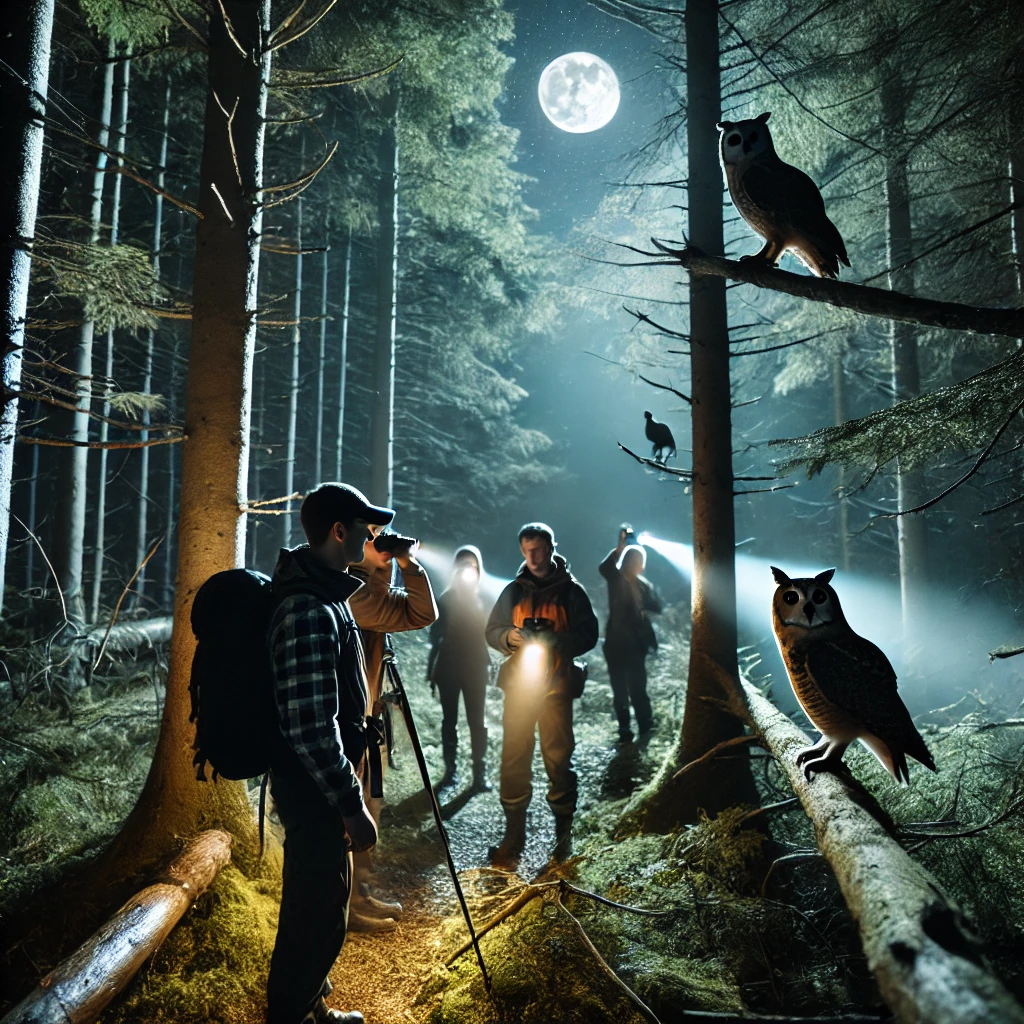 Civettando nel bosco 