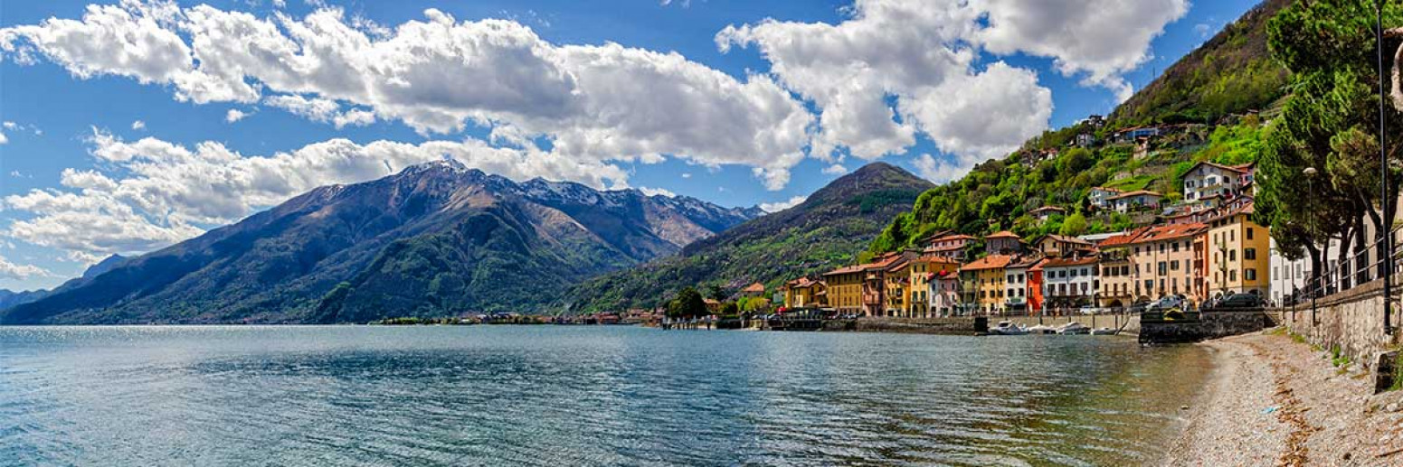 spiaggia alto lago como