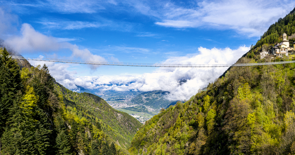 Highest Tibetan Bridge in Europe