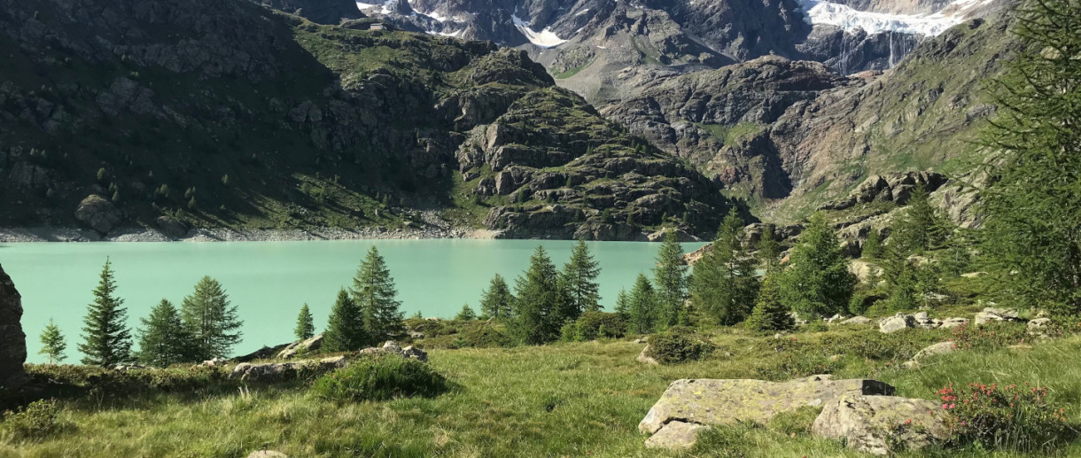 Alpe Gera reservoir 