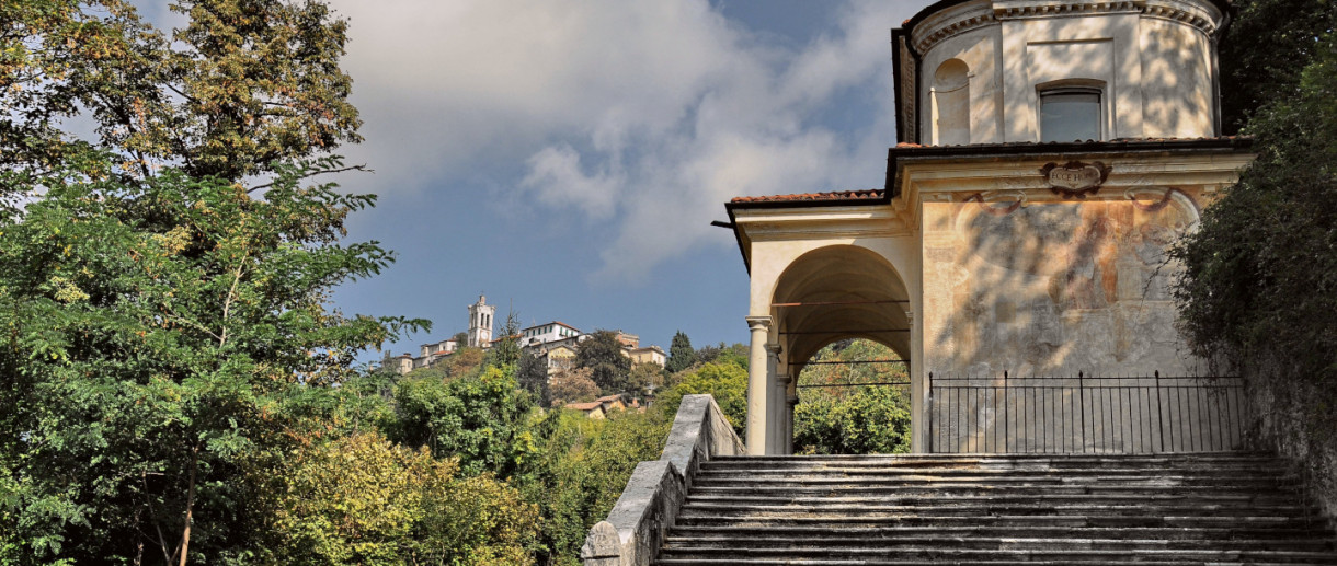 Sacro Monte di Varese: Cappella 9 - La salita al Calvario