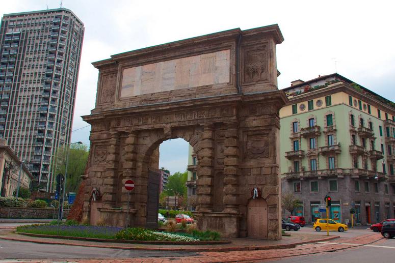 Porta Romana, Monumenti Milano