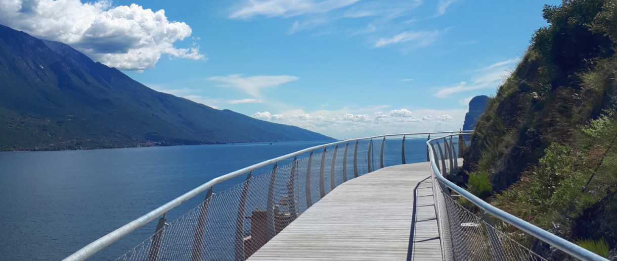 Ciclabile dei sogni sul Garda