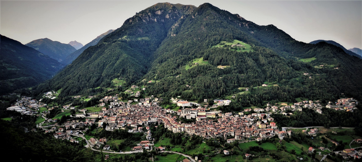 Vista panoramica di Bagolino