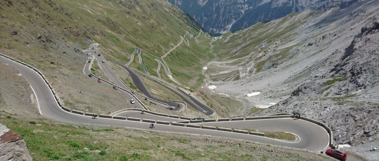 Passo dello Stelvio in bici