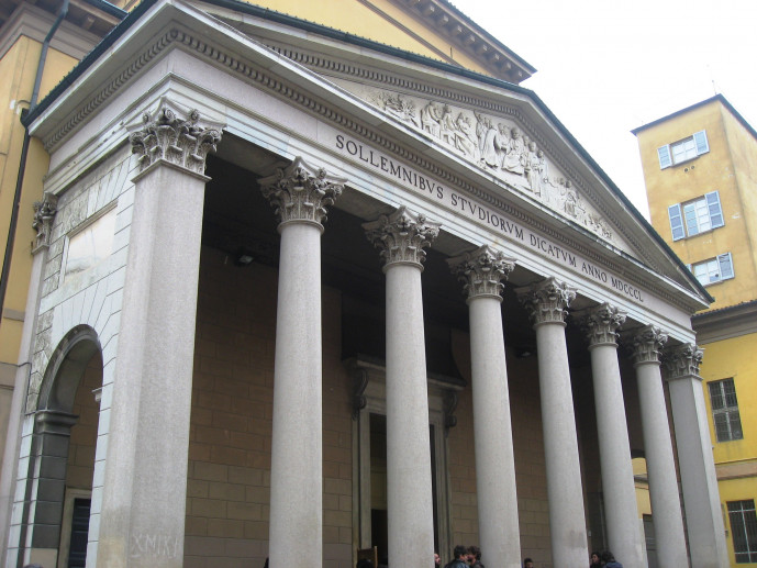 Aula Magna dell'Univeristà di Pavia Aula Magna dell'Univeristà di Pavia