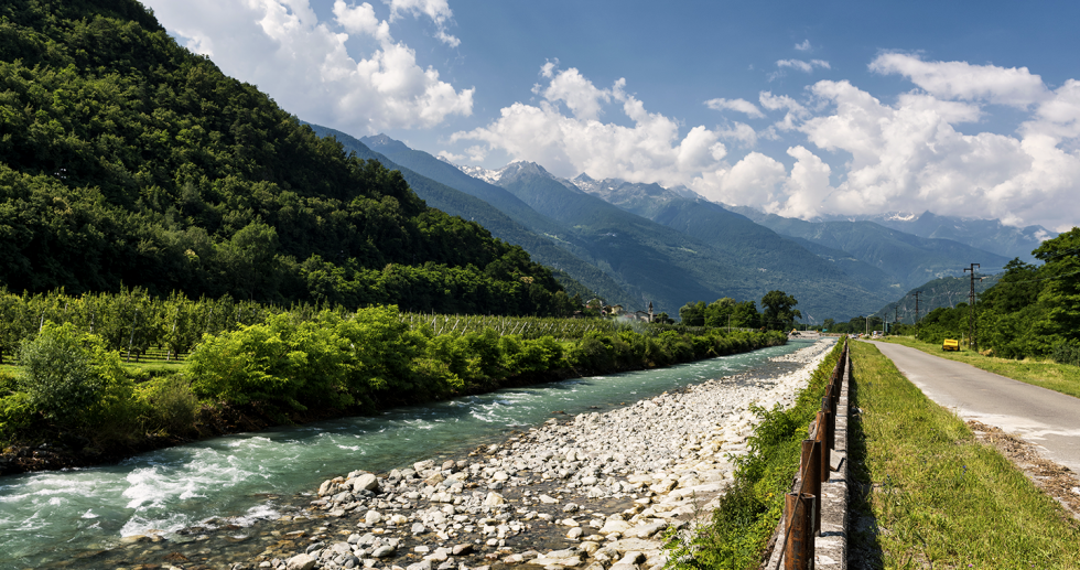 Cycling the Valtellina Trail