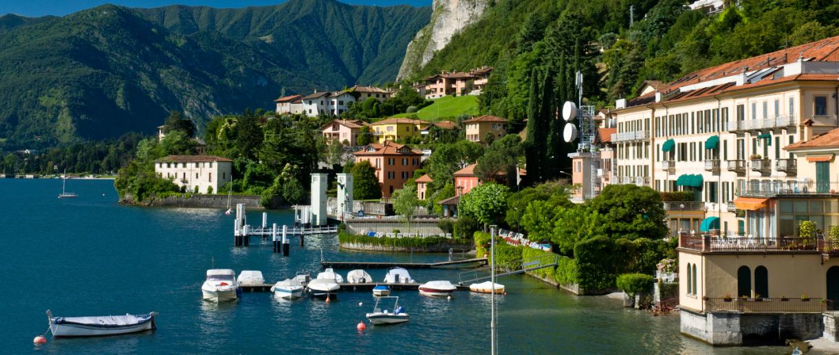 Centre and lakeside of Menaggio