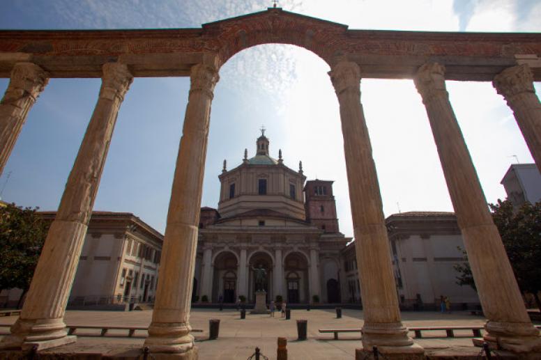 Basilica di San Lorenzo, Chiese a Milano