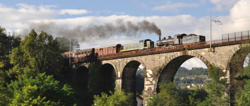 Un viaggio nel tempo sui treni storici in Lombardia  - Ferrovia Basso Sebino - Foto Banfi archivio fbs fti