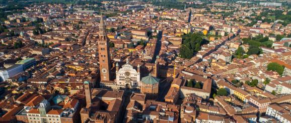 Cremona vista dall'alto