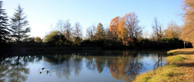 La voie verte du canal Muzza, entre Lodi et Lodi Vecchio