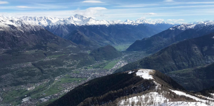 Sul Monte Motta dal Rifugio Della Corte