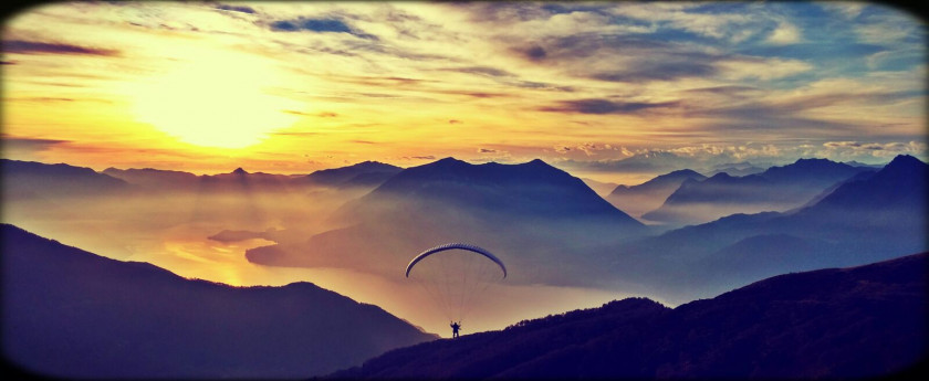 FLYLIBELL PARAPENDIO LAGO DI COMO