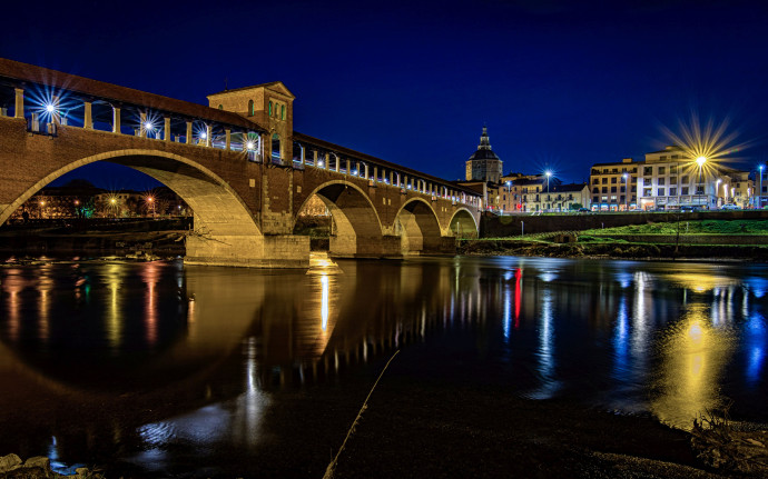 Pavia Ponte Coperto Pavia Ponte Coperto by G. Santolin