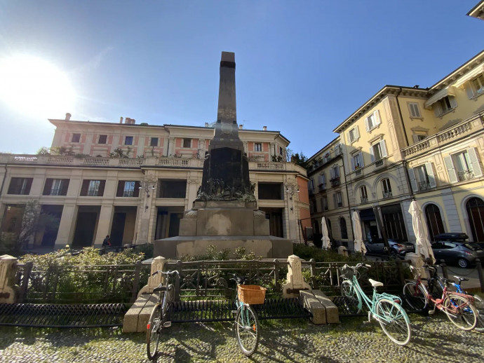 160 Passi nell’Unità d'Italia Piazza del Lino Pavia