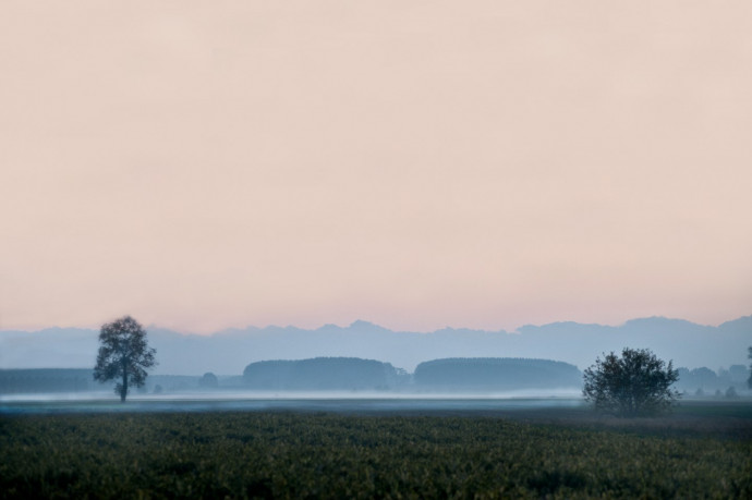 Neve e nebbia in Valpadana