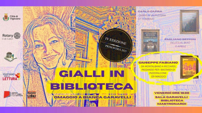 GIALLI IN BIBLIOTECA: DA MONTALBANO A RICCIARDI, PASSANDO PER I BASTARDI DI PIZZOFALCONE