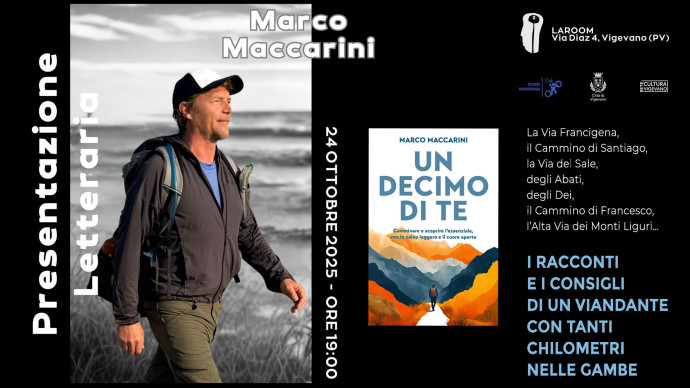 MARCO MACCARINI - Presentazione libro "UN DECIMO DI TE"