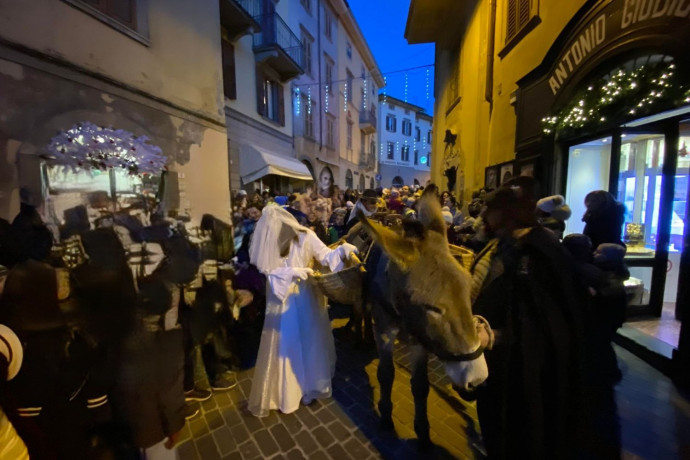 Corteo con Santa Lucia