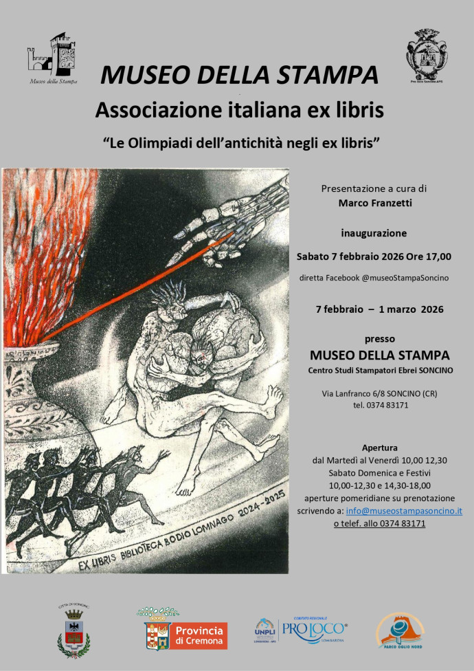 Le Olimpiadi dell'antichità negli ex libris