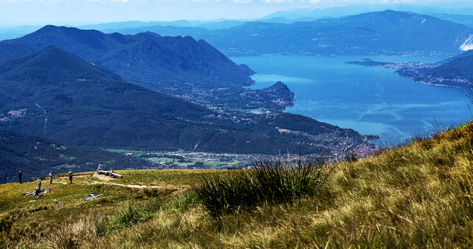 La sponda lombarda del lago Maggiore