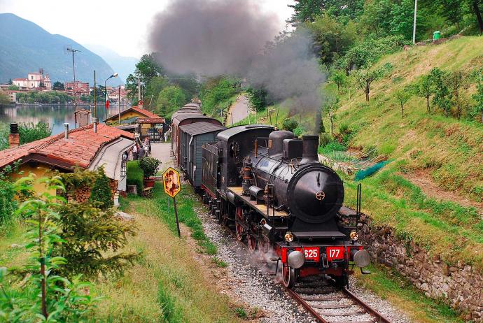 Los trenes turísticos de Lombardía: TrenoBlu, Ferrocarril Turístico Camuna