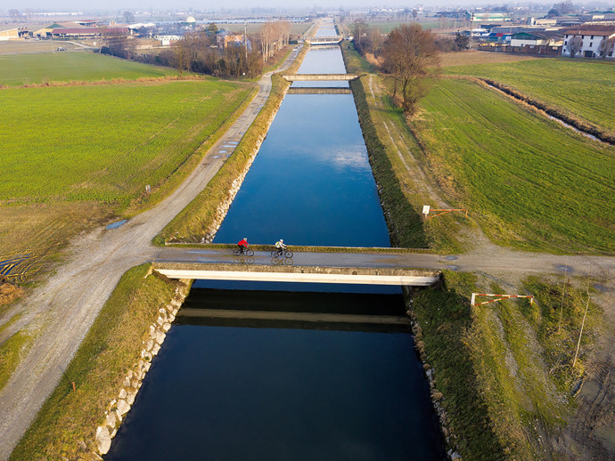 Rive storiche il canale Vacchelli 