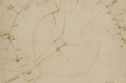 Mappa della Città di Milano - Leonardo da Vinci Mappa della Città di Milano - Leonardo da Vinci