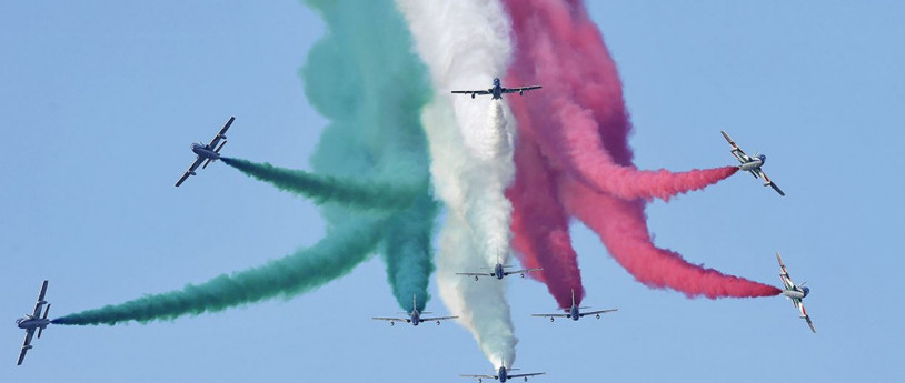 Le Frecce tricolori in Lombardia Le Frecce tricolori in Lombardia