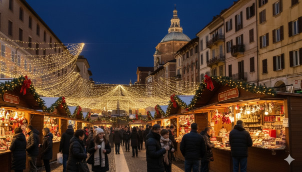 Christmas Village 2025 in Pavia