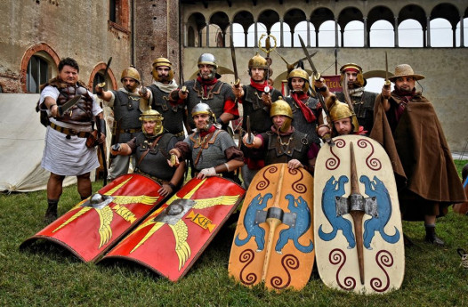 Gli antichi Romani a Vigevano Gli antichi Romani a Vigevano