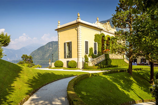 Tramonto in Villa Balbianello Tramonto in Villa Balbianello
