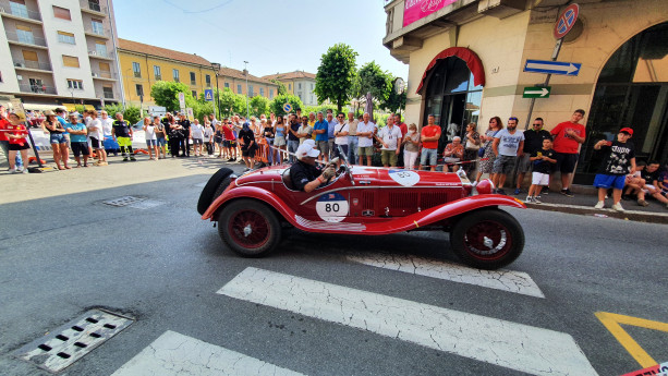 La 1000 Miglia 2023 in provincia di Pavia