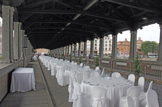 Cena di gala sul Ponte Coperto
