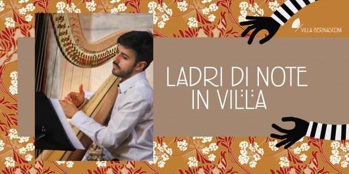 Concerto "Viaggio in Europa" con Valerio Lisci, arpa Concerto "Viaggio in Europa" con Valerio Lisci, arpa