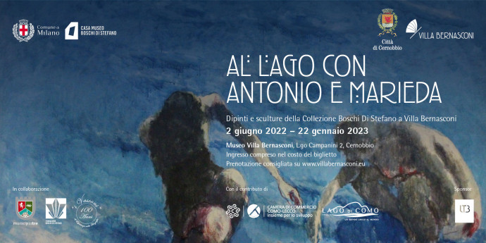 Mostra "Al lago con Antonio e Marieda" Mostra "Al lago con Antonio e Marieda"