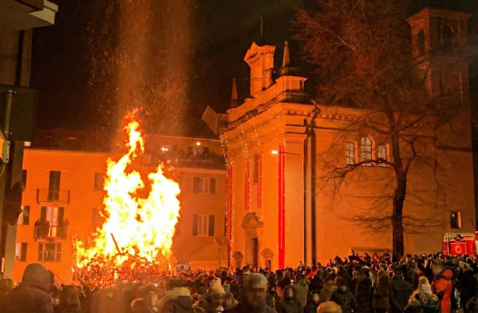 Sagra e falò di Sant'Antonio 2026