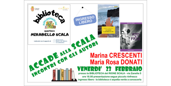 Incontri con gli autori - Marina Crescenti, Maria Rosa Donati
