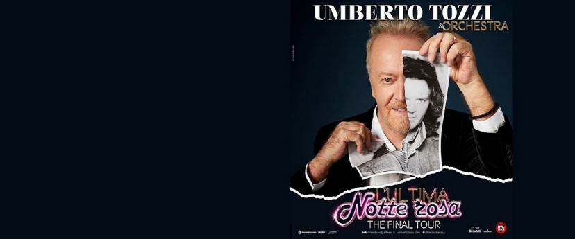 Umberto Tozzi in L'ultima notte rosa - The final tour