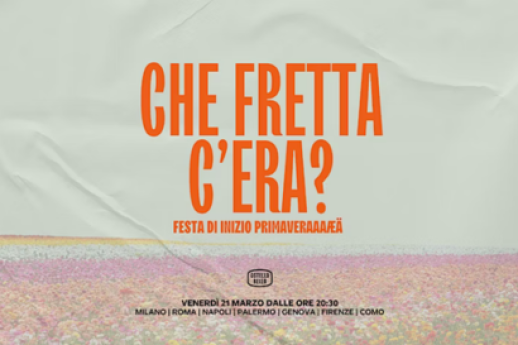 Che fretta c'era 