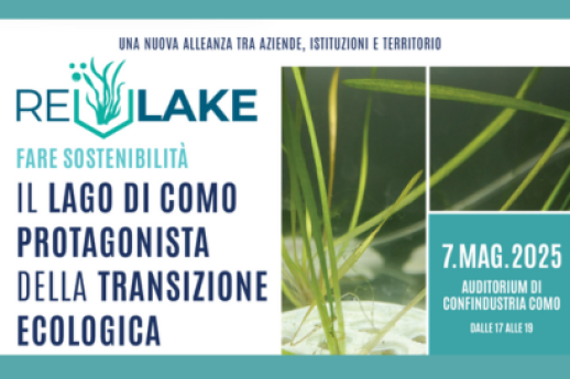 Il lago di Como protagonista della transizione ecologica