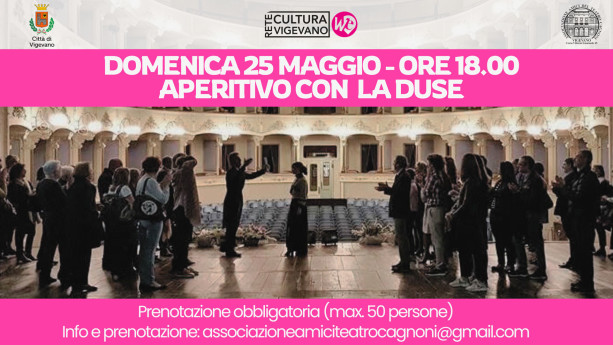 "Aperitivo con la Duse"