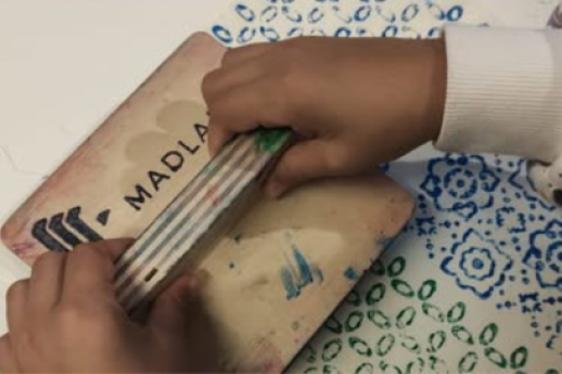 Decoriamo insieme un foulard