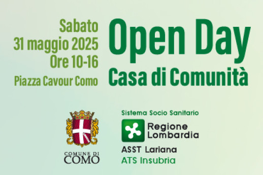 Open day Casa di Comunità Open day Casa di Comunità