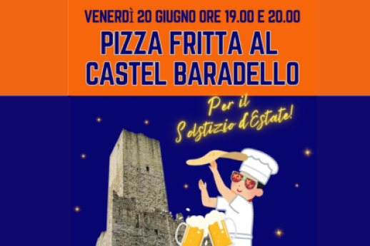 Solstizio d'estate con Pizza fritta al Baradello Solstizio d'estate con Pizza fritta al Baradello