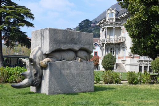 Stefano Bombardieri. Stazione di posta a villa Bernasconi
