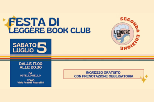 Festa d'estate di Leggère Bookclub